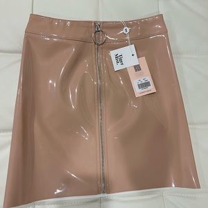 COPY - Faux leather mini skirt